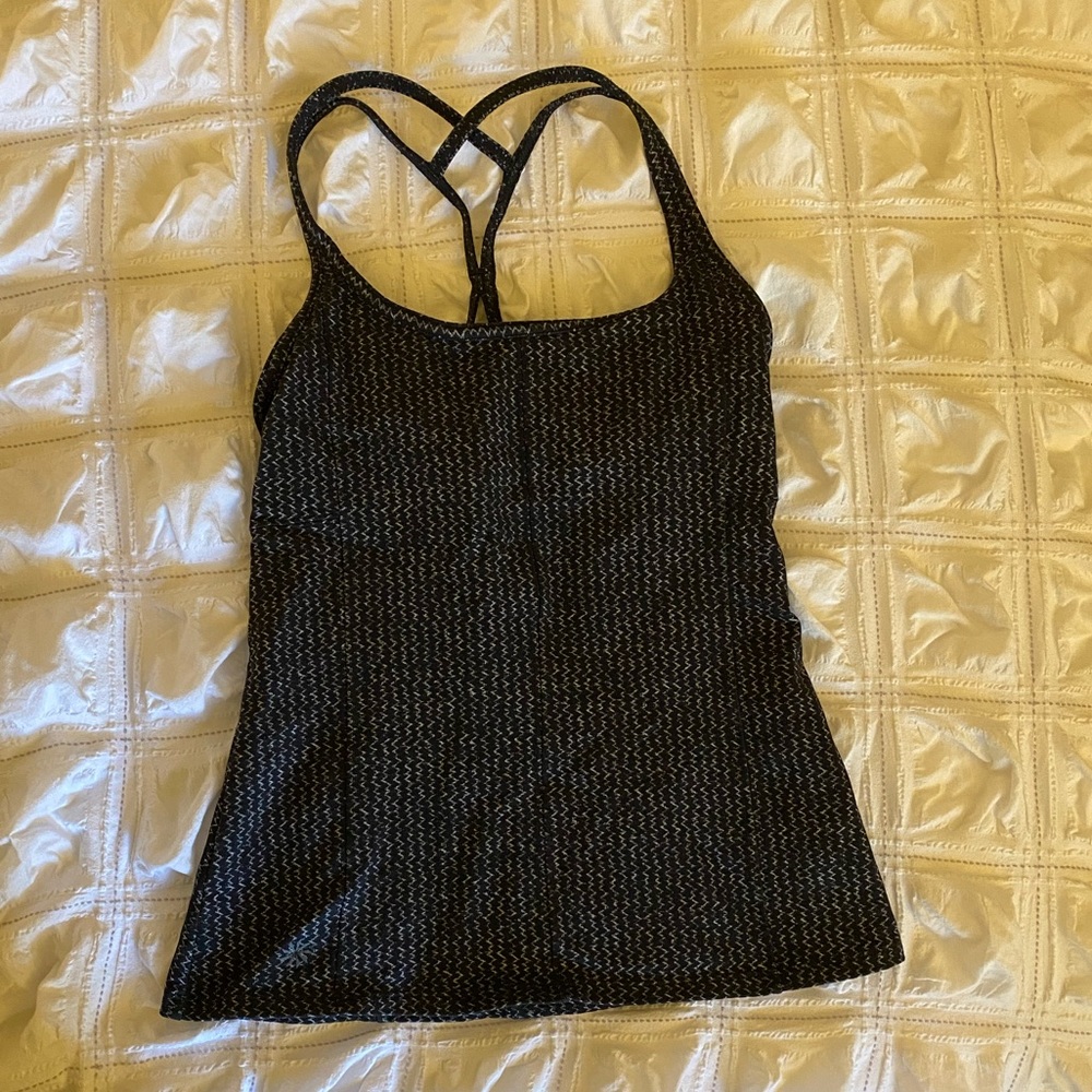 Athleta Built-in Bra Tank XS Workout Top Shirt